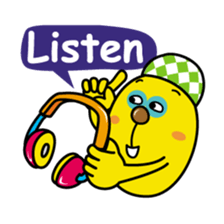 Cookies cap Dog sticker #2238768