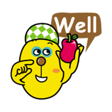 Cookies cap Dog sticker #2238769