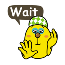 Cookies cap Dog sticker #2238775