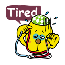 Cookies cap Dog sticker #2238776