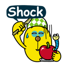 Cookies cap Dog sticker #2238778