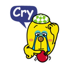 Cookies cap Dog sticker #2238780