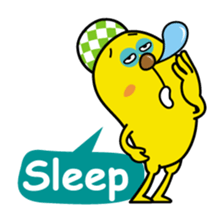 Cookies cap Dog sticker #2238781