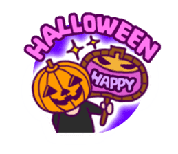 Halloween daily life conversation sticker #2239065