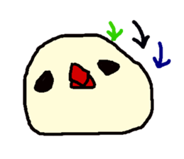 paddy bird sticker #2239256