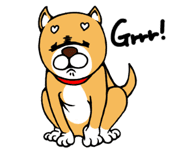 Japanese dog Mofro 1000% sticker #2239548