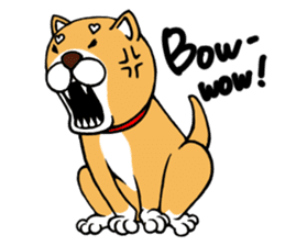 Japanese dog Mofro 1000% sticker #2239549
