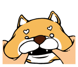 Japanese dog Mofro 1000% sticker #2239562