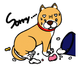 Japanese dog Mofro 1000% sticker #2239564