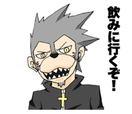 Dracula's Aludora sticker #2239993