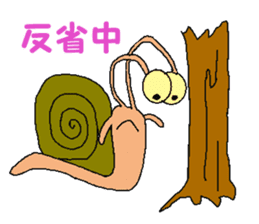 Strange snails sticker #2240393