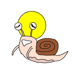 Strange snails sticker #2240414