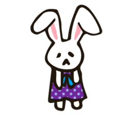 a  little rabbit sticker #2241190