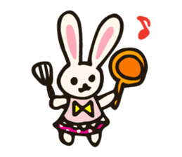 a  little rabbit sticker #2241218