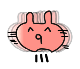 Funny Face Rabbit? sticker #2241425