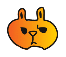 Funny Face Rabbit? sticker #2241426