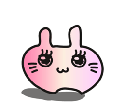 Funny Face Rabbit? sticker #2241428