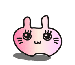 Funny Face Rabbit? sticker #2241428