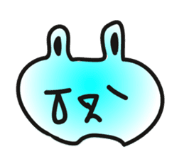 Funny Face Rabbit? sticker #2241429