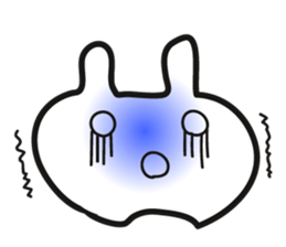 Funny Face Rabbit? sticker #2241437