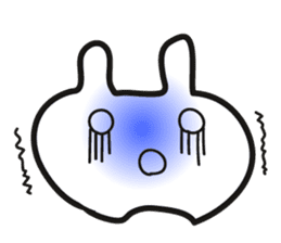 Funny Face Rabbit? sticker #2241437
