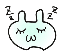 Funny Face Rabbit? sticker #2241439