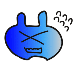 Funny Face Rabbit? sticker #2241440