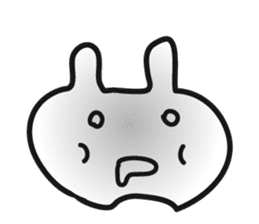 Funny Face Rabbit? sticker #2241441