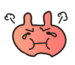 Funny Face Rabbit? sticker #2241442