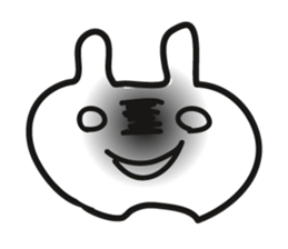 Funny Face Rabbit? sticker #2241443