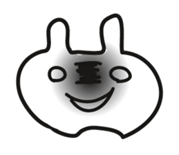 Funny Face Rabbit? sticker #2241443
