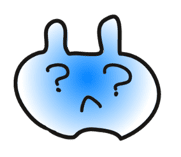 Funny Face Rabbit? sticker #2241446