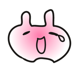 Funny Face Rabbit? sticker #2241449