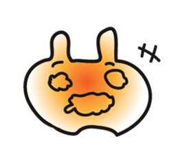 Funny Face Rabbit? sticker #2241450