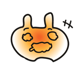 Funny Face Rabbit? sticker #2241450