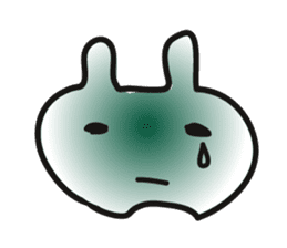 Funny Face Rabbit? sticker #2241453