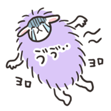 Bubble sheep sticker #2241470