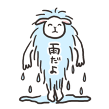 Bubble sheep sticker #2241484