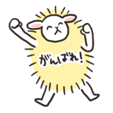Bubble sheep sticker #2241502