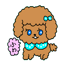 Chocolate cream dog Lovely