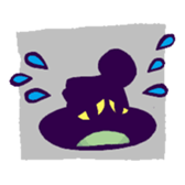 rockabilly style  johnny sticker #2242111