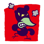 rockabilly style  johnny sticker #2242126