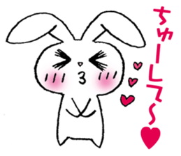 The rabbit which presumes sticker #2242158