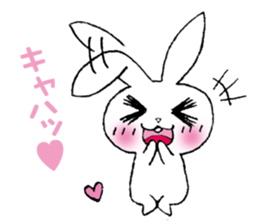 The rabbit which presumes sticker #2242161