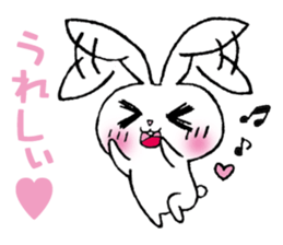 The rabbit which presumes sticker #2242162