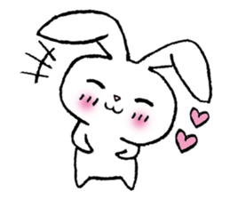 The rabbit which presumes sticker #2242163