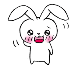 The rabbit which presumes sticker #2242182