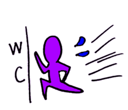 color man sticker #2243241