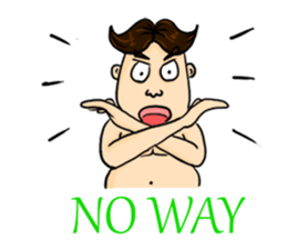 one pack man (ENG) sticker #2243306