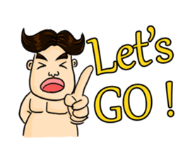 one pack man (ENG) sticker #2243311